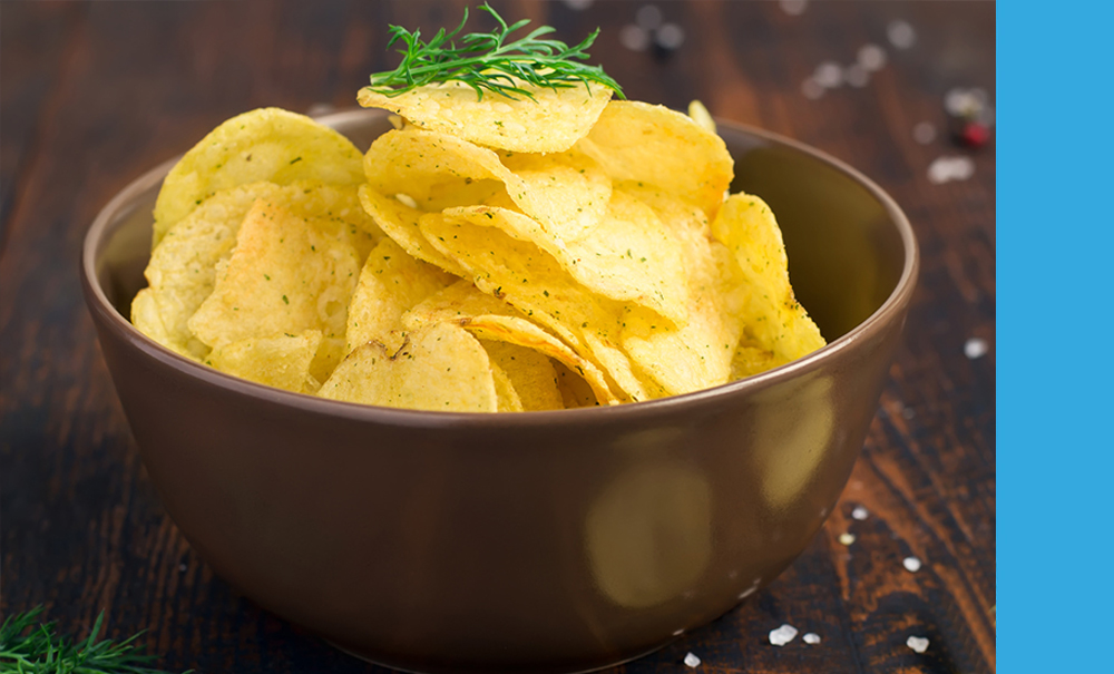 Chips de pommes de terre traditionnelles