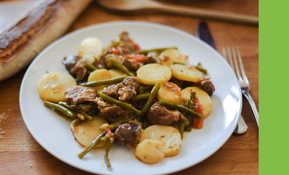 Sauté de pommes de terre au thym